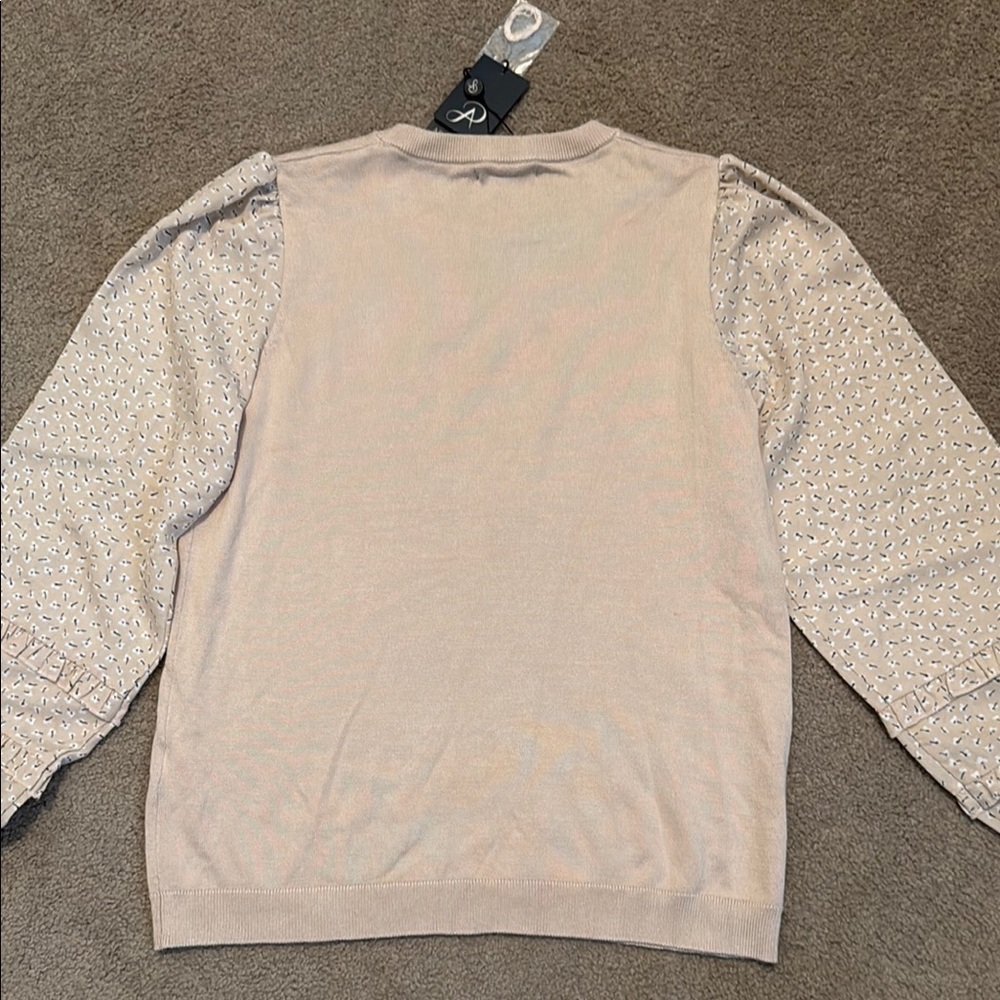 Adrianna Papell Light Sweater Blouse - Picture 6 of 6